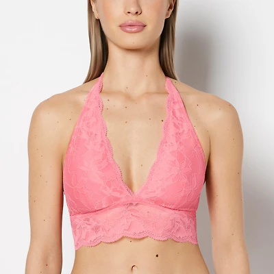 La Senza | Unlined Halter Bralette with Charmed Lace