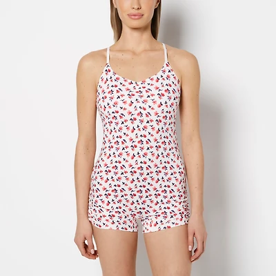 La Senza | Casual Sleep Jersey Onesie Breezy Mid Floral Polyester