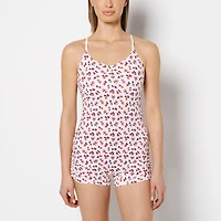 La Senza | Casual Sleep Jersey Onesie Breezy Mid Floral Polyester