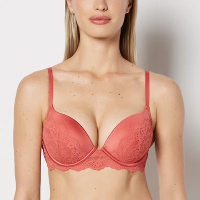 La Senza | Up 2 Cup Plunge Bra with Timeless Lace Detail