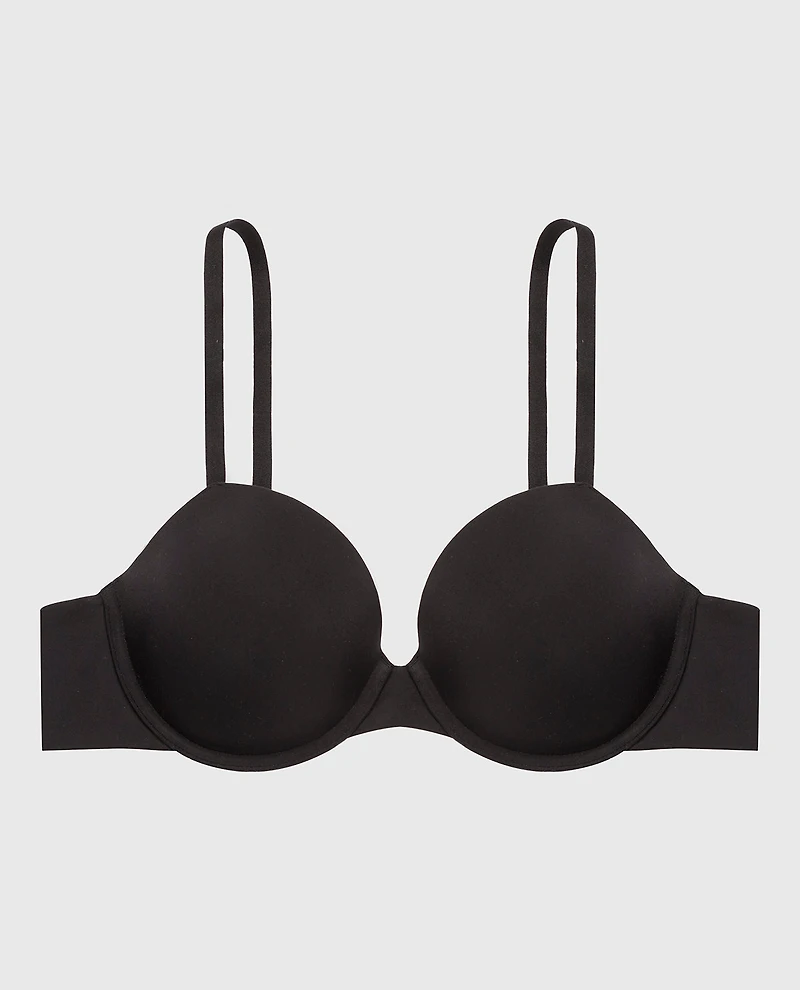 Full Coverage Lightly Lined Bra Tuxedo Black