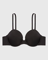 Full Coverage Lightly Lined Bra Tuxedo Black