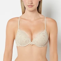 La Senza | Up 2 Cup Plunge Bra Craft Lace Moonlight