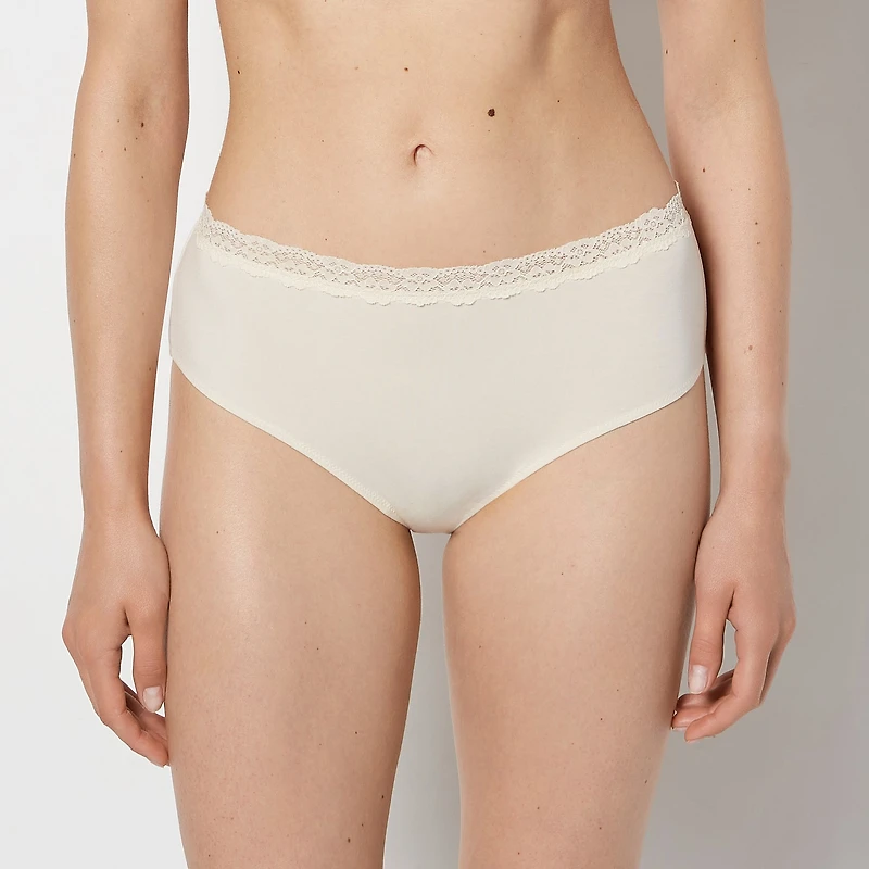 La Senza | Brief Panty with Lace Trim Modal