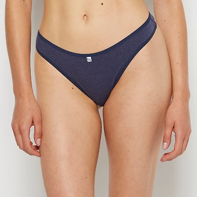 Thong Panty Dark Navy Heather