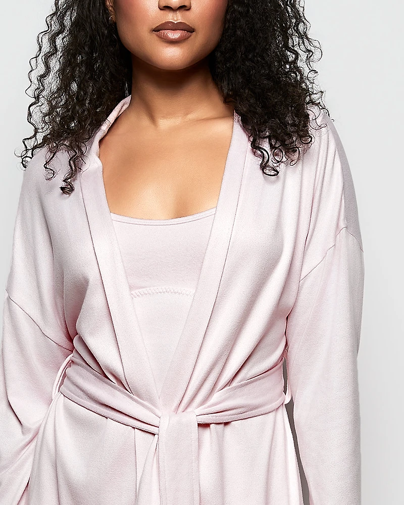 Jersey Robe Pink-A-Boo