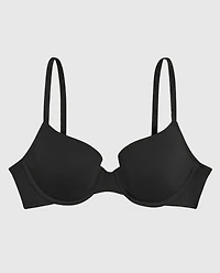 Soutien-gorge demi-buste en doux coton légèrement doublé