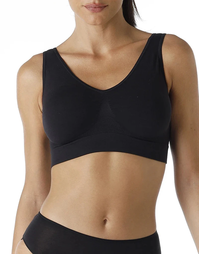 Active Comfort low-impact yoga brassiére bra Tuexdo Black