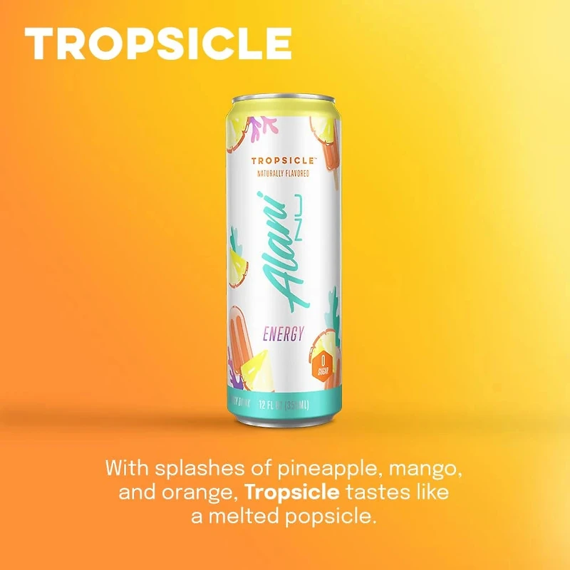 Alani Nu Energy Drink Tropiscle 12oz