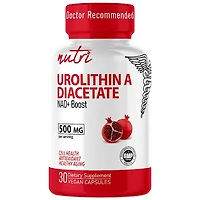 Urolithin A Diacetate NAD+ Boost 500 mg 30ct Capsules