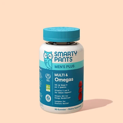 Smarty Pants Men's Plus Multi & Omegas 90ct
