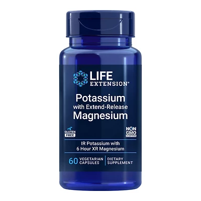 Potassium with Extend-Release Magnesium 60ct