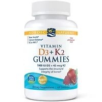 Nordic Naturals Vitamin D3 + K2 Gummies