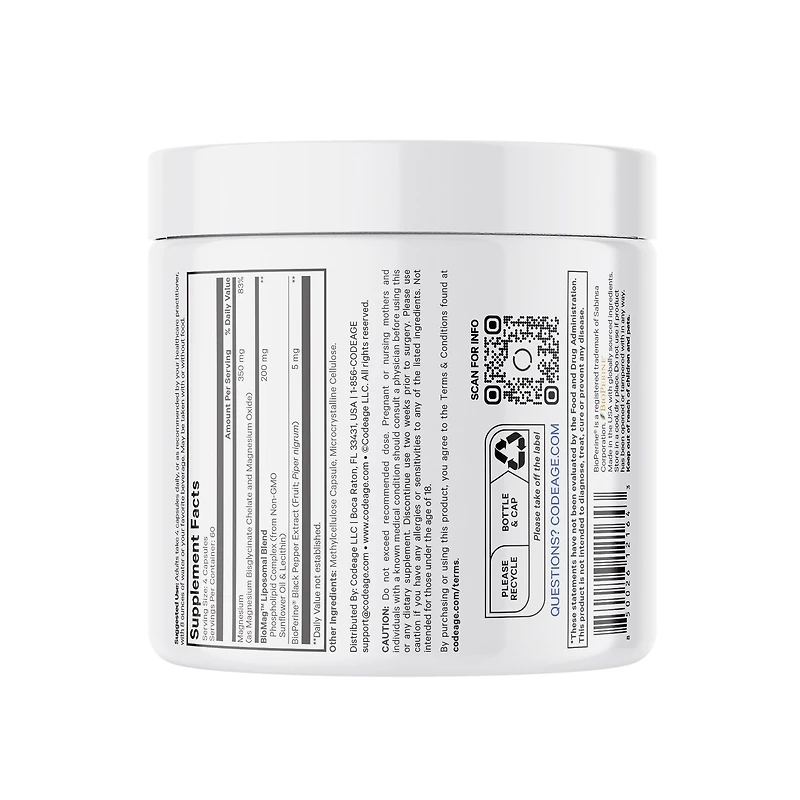 Liposomal Magnesium Glycinate 240 Ct