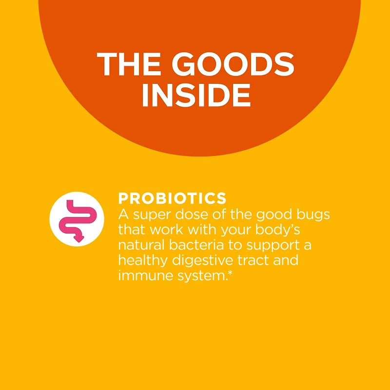 OLLY Probiotic Tropical Mango Gummies