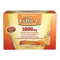 Ester-C® 1000 mg Effervescent Powder Packets Orange