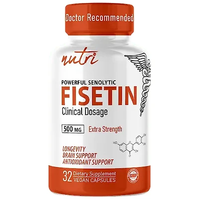 Fisetin 500 mg Extra Strength 32ct Capsules