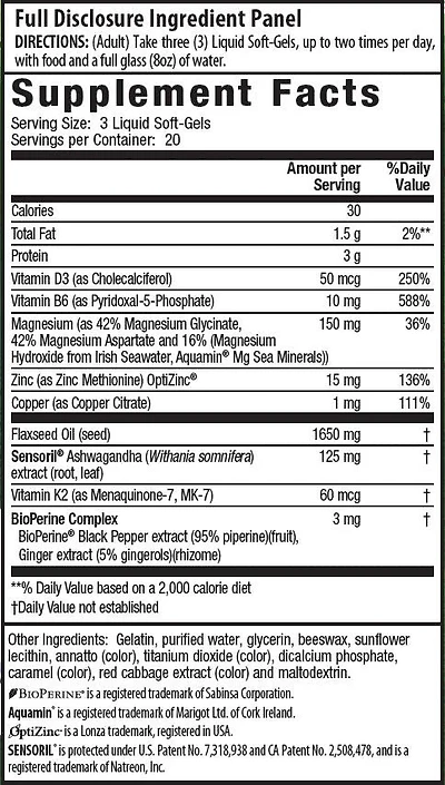 Triple-Source Magnesium + Ashwagandha