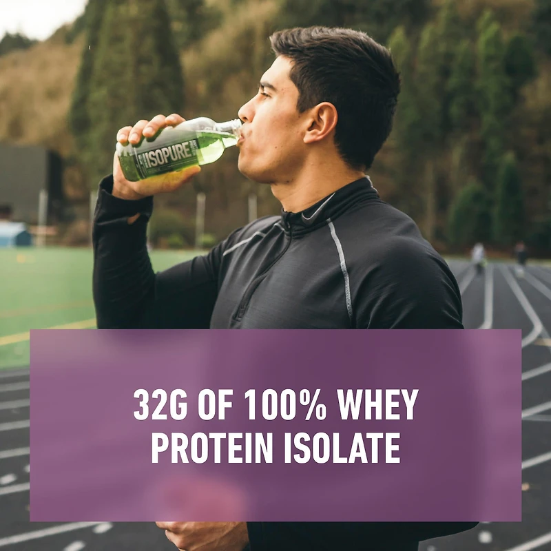 Isopure Zero Carb 32g, Grape Frost, 16oz