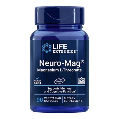 Neuro-Mag Magnesium L-Threonate Cognitive Support, 2000mg, 90 Capsules, by Vitamin World