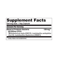 Now Women'S Probiotic 20 Bln 50 Vcaps