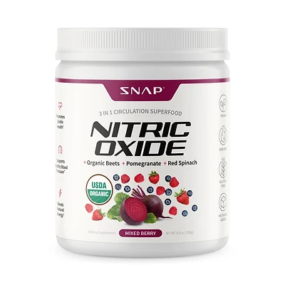 Snap Nitric Oxide Organic Beets Original Berry 8.8oz