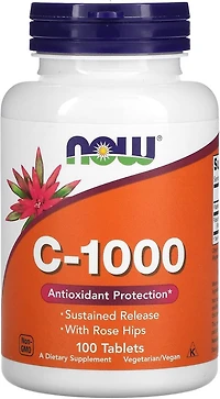 Now C-1000 Rh Sr 100 Tabs