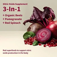 Snap Nitric Oxide Organic Beets Original Berry 8.8oz
