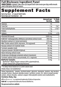 Ashwagandha Extra Strength 60 Softgels