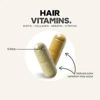 Codeage Hair Vitamins 10000 mcg Biotin, Keratin, Collagen, 120 Caps