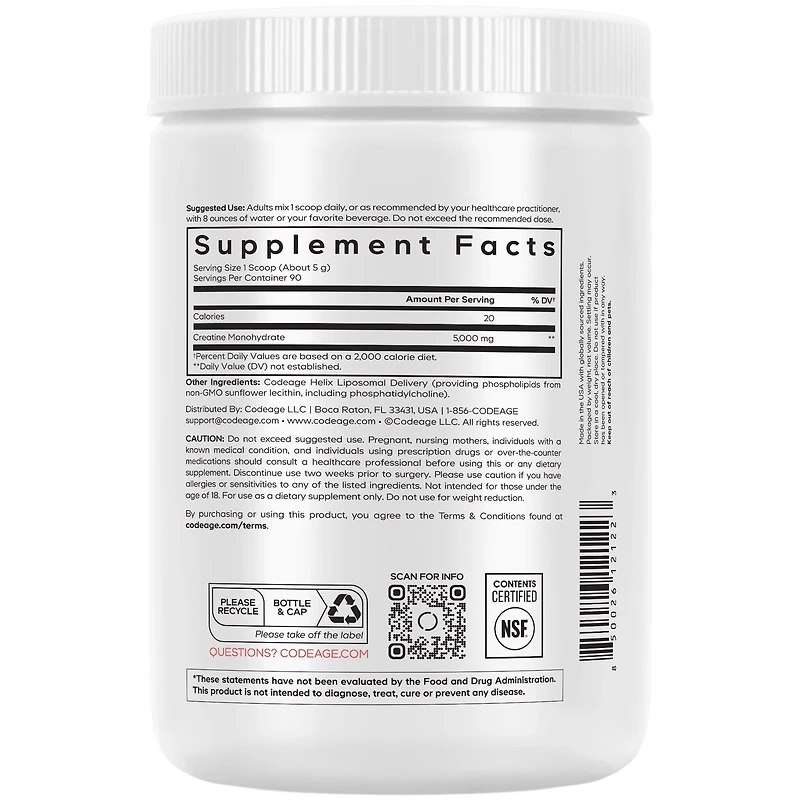 Creatine Monohydrate 455G