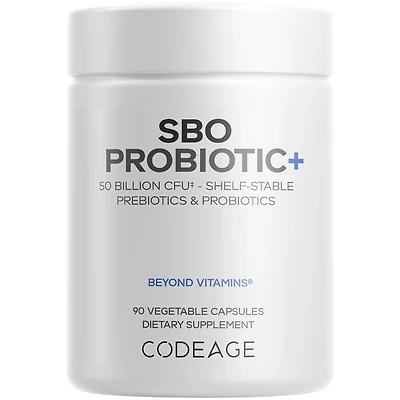 Codeage SBO Probiotics, 50 Billion CFUs Per Serving, 90 Caps