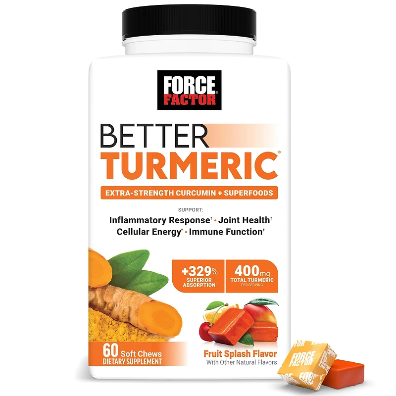 Better Turmeric Soft Chews Fruit Splash