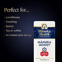 Manuka Honey MGO 115+ On-the-Go Wellness, 60g, by Manuka Health New Zealand