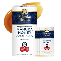 Manuka Honey MGO 115+ On-the-Go Wellness, 60g, by Manuka Health New Zealand