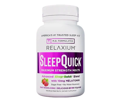 Relaxium SleepQuick Melts 100Ct