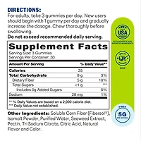 Adult Fiber, 90 Gummies