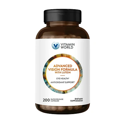 Advanced Vision Formula with Lutein | Vitamin World | Capsule | 200ct
