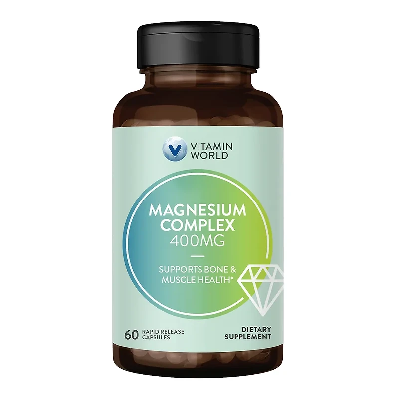 MAGNESIUM COMPLEX 400mg | Vitamin World | Capsule | 60ct