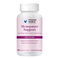 Vitamin World Menopause Support Formula for Women, 60 Vegetarian Capsules