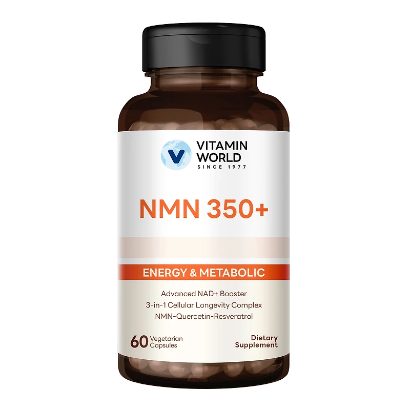 NMN 350+, 60 Vegetarian Capsules