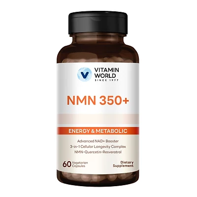 NMN 350+, 60 Vegetarian Capsules