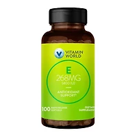 Natural Vitamin E (400 IU) ct 268mg | World Softgel 250