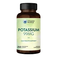 Potassium 99mg | Vitamin World | Caplet | 250ct