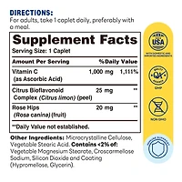 C With Rose Hips 1000mg, Health Support, By Vitamin World