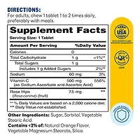 C with Rose Hips 500mg | Vitamin World | Tablet | 250ct