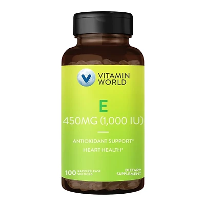 Vitamin E, Immune Support, 100 Softgels