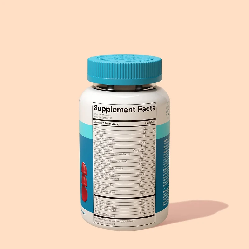 Smarty Pants Men's Plus Multi & Omegas 90ct