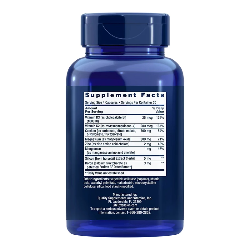 Bone Restore* Calcium Supplement with Vitamin K2 120ct