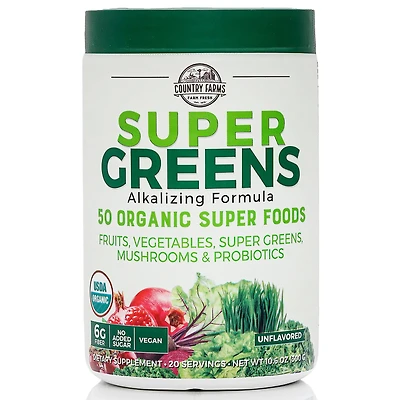 Country Farms Super Greens - Unflavored
